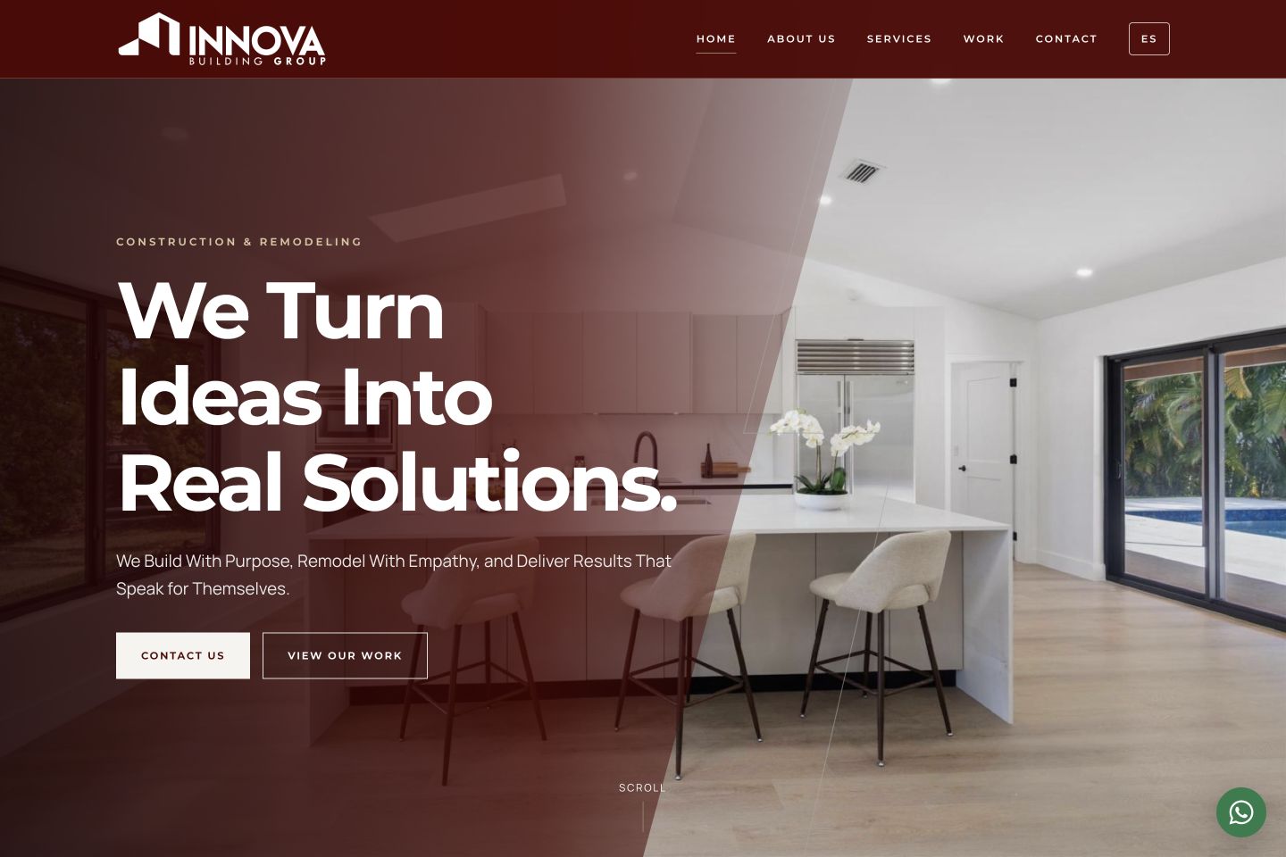 Innova Building Group business website